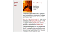Desktop Screenshot of careymorewedge.com