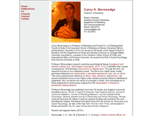 Tablet Screenshot of careymorewedge.com